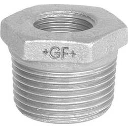 +GF+ Nippelmuffe Galvaniseret Koncentrisk 1 1/2"X1/2"