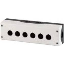 Eaton M22-I6 Påbygningskabninet 6 installationspunkter, Til fastgørelse i jorden (Ø x H) 22 mm x 80 mm Antracit 1 stk