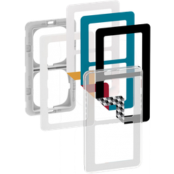 Schneider Electric DIY Fuga Choice Ramme 2M Transparent