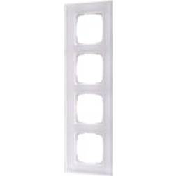 Gira 4-modul-ramme Esprit Glas Hvid