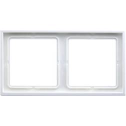 Jung LS 990 ramme 2 modul hvid