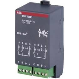 ABB KNX Snap-On Binære Indgangsmoduler 4-Kanal 230V AC/DC