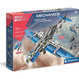 Clementoni Science Museum Mechanics Laboratory Aeroplanes And Helicopters