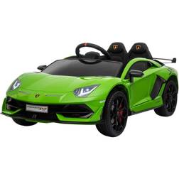 Homcom Lamborghini SVJ Ride On Electric Car 12V, Green