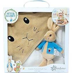 Rainbow Designs Peter Rabbit Cuddle Robe & Soft Toy Set