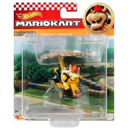 Hot Wheels Mario Kart Bowser Standard Kart & Bowser Kite Figure