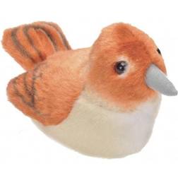 Wild Republic 19503 13 16 cm Nightingale with Real Bird Calls Plush Toy