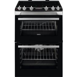 Zanussi ZCI66278XA Stainless Steel, Black