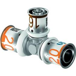 Uponor S-Press reduktions-tee, 25x16x25 mm
