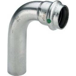 VIEGA sanpress inox bøjning 90° 42 rustfritstål/blank, 435752