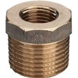 VIEGA Rødgods Nippelmuffe gevindfittings 11/2"-1"