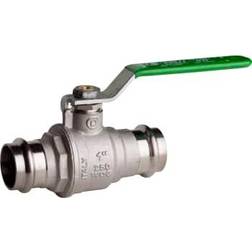 PETTINAROLI Heavyduty fullway ball valve with press fittings ends green