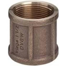 VIEGA Muffe 1/8" Rødgods
