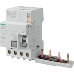 Siemens RC HPFI-blok til 5SY 40A, 4P, 30mA, korttidsforsinket, Type A