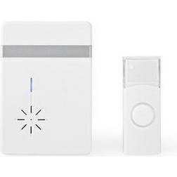 Nedis dørklokke sæt 80 dB (Batteri) DOORB212WT