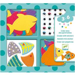 Djeco I Love Fishes Stickers