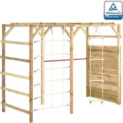 vidaXL Cimbing Frame 240x100x170 cm Impregnated Pinewood