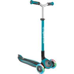 Globber Master Lights Foldable Scooter Teal