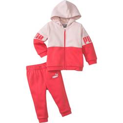 Puma Minicats Power Babies Jogger Set - Paradise Pink (589369)