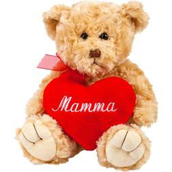 Nallebjörn med Hjärta Mamma 20cm