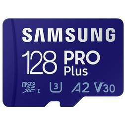 Samsung Pro Plus 2021 microSDXC Class 10 UHS-I U3 V30 A2 160/120MB/s 128GB +SD adapter