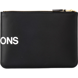 Comme des Garçons Huge Logo Wallet - Black