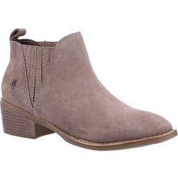 Hush Puppies Isobel Suede Ankle Boots - Café