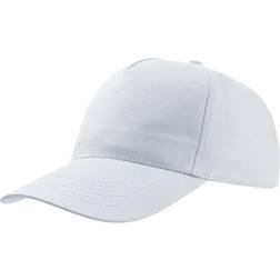 Atlantis Start 5 Panel Cap 2-pack - White
