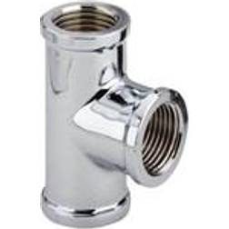 VIEGA T-stykke 1/2" Messing Forkromet