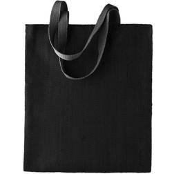 KiMood Bolso De Yute Estampado Mujer (Pack De 2) Negro