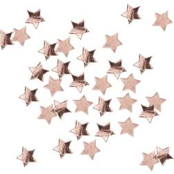 Ginger Ray Confetti Star Rose Gold