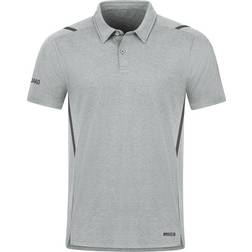 JAKO Polo Challenge Unisex - Light Grey Mel/Anthra Light