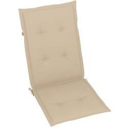 vidaXL 314107 Stolsdyna Beige (120x50cm)