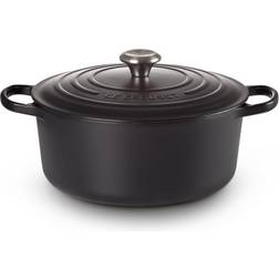 Le Creuset Matt Black med lock 6.2 L 30 cm