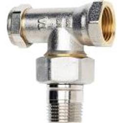IMI Hydronic Radiatorforskruning vinkel m. stop 1/2"