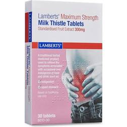 Lamberts Maximum Strength Milk Thistle 300mg 30 st