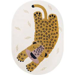 Nattiot Kleo Miel Little Leopard Children's Rug 47.2x66.9"