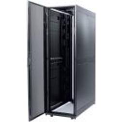 Schneider Electric NETSHELTER SX 42U/600MM/1200MM ENCLOSURE W/ROOF AND SIDES BLACK NS