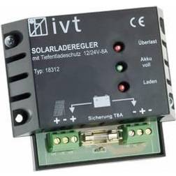 IVT Shunt Solcelle-opladningsregulator PWM 12 V, 24 V 8 A