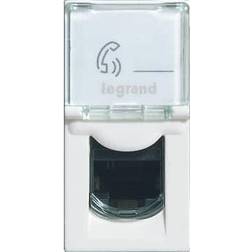 Legrand Mosaic Dataudtag Kat.6 UTP 1M, Hvid