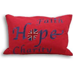 Riva Home Faith Cushion Cover Red (50x35cm)