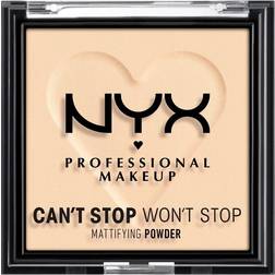 NYX Can't Stop Won't Stop Mattifying Powder Fair