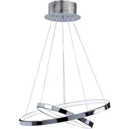 Endon Lighting Kline 2 Ring Pendant Lamp ∅ 45cm