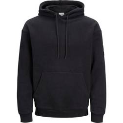 Jack & Jones Kangaroo Pocket Hoodie - Black