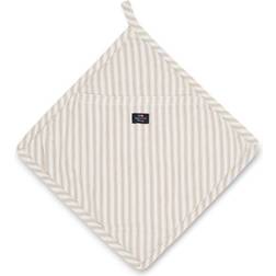Lexington Icons Herringbone Grytlapp Beige (25x25cm)