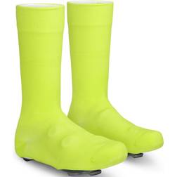 GripGrab Flandrien Waterproof Knitted Road Shoe Covers Yellow Hi-Vis