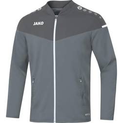 JAKO Champ 2.0 Presentation Jacket Unisex - Stone Grey/Anthra Light