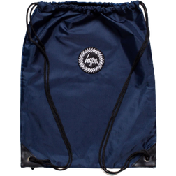 Hype Crest Drawstring Bag Bleu/Noir