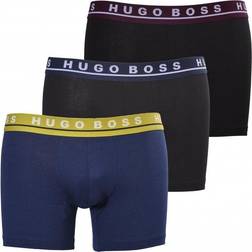 HUGO BOSS Contrast Waistband Boxer Briefs 3-pack