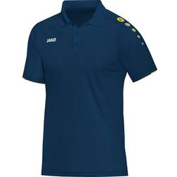 JAKO Classico Polo Unisex - Night Blue/Citro